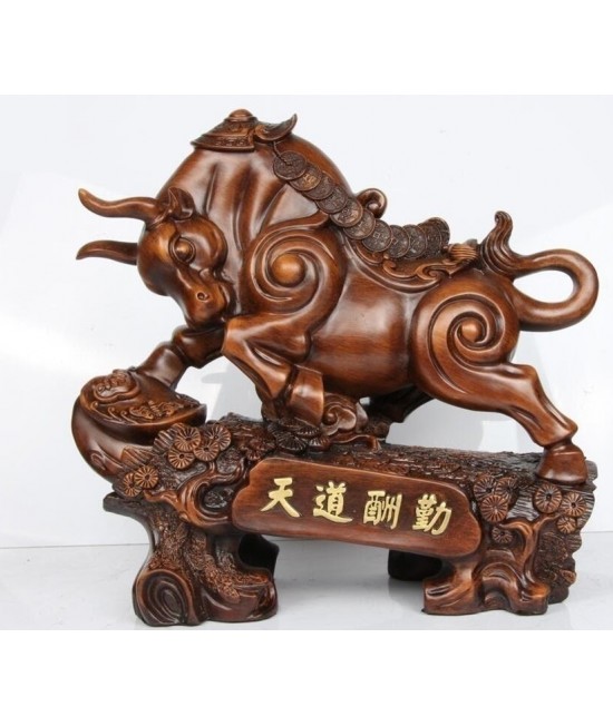 樹脂 牛擺件 樹脂 牛擺件
